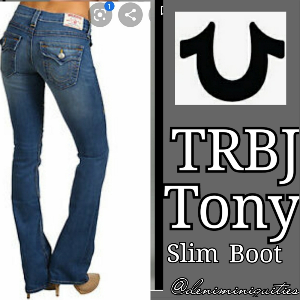 True Religion Jeans  Tony straight leg